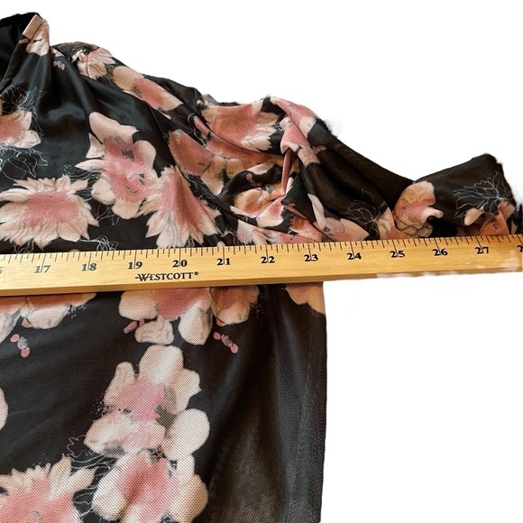 ULLA POPKEN Maxi
Tiered Layered Floral Dress-Size 20/22-Lined-Long Sleeves NWT - Picture 7 of 12